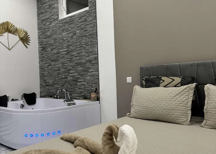 Appartement Gold L Amaryllis I Jacuzzi & Sauna Prive I Centre Arrivee Autonome